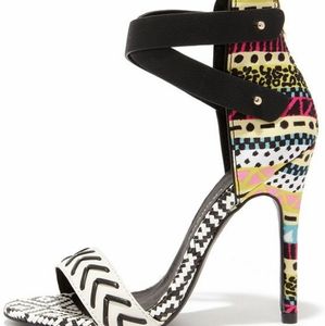 Chinese Laundry multi color strapy sandal